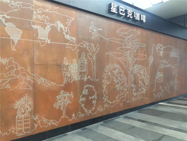 丹阳耐候钢幕墙